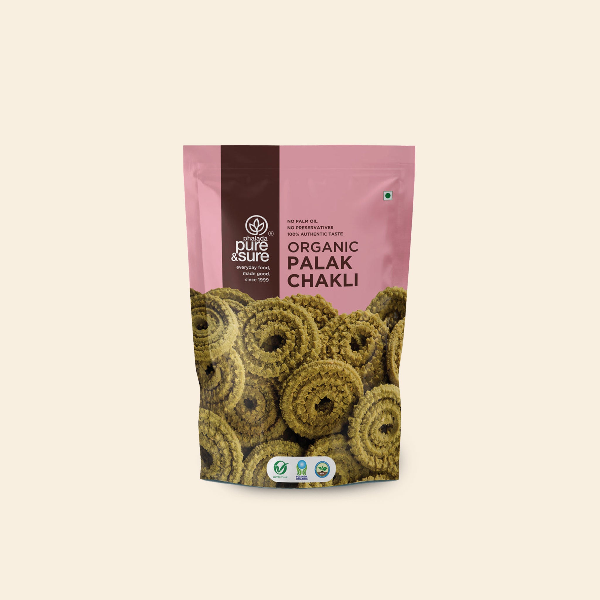 Ps Organic Palak Chakli-120Gms