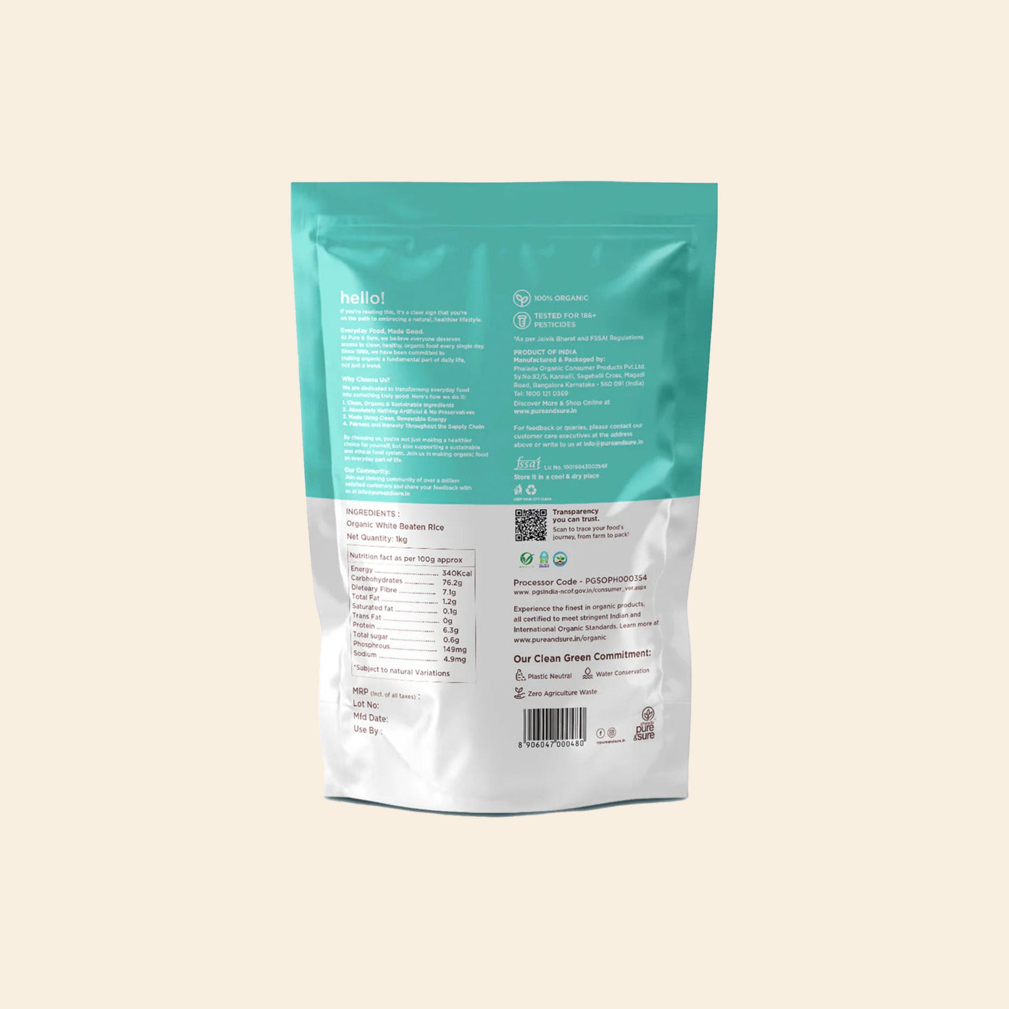 Pure And Sure Beaten Rice Kg