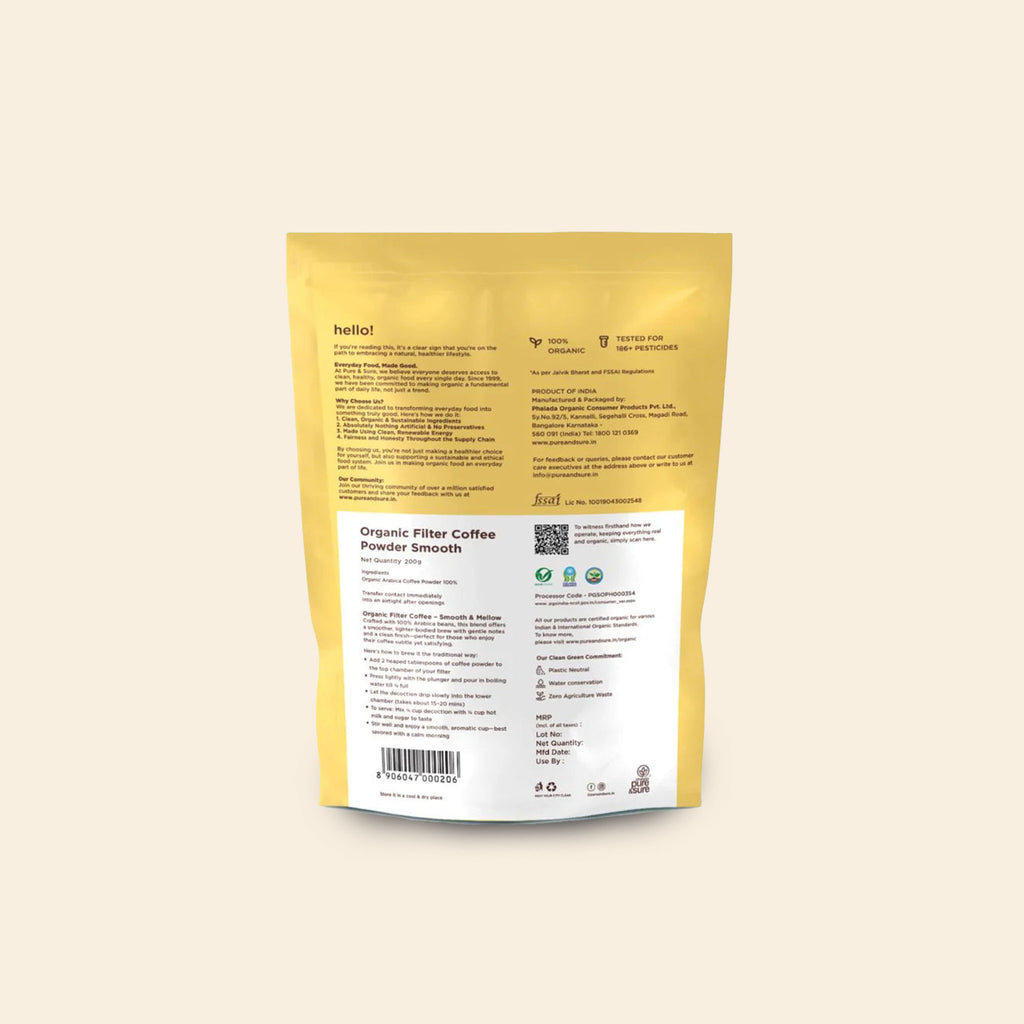Pure And Sure Coffeee Powder Smooth 200 G