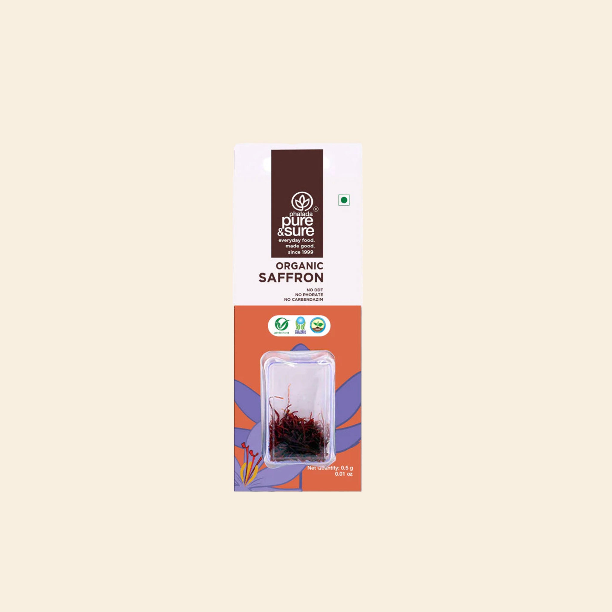 Pure And Sure Saffron 0.5 G