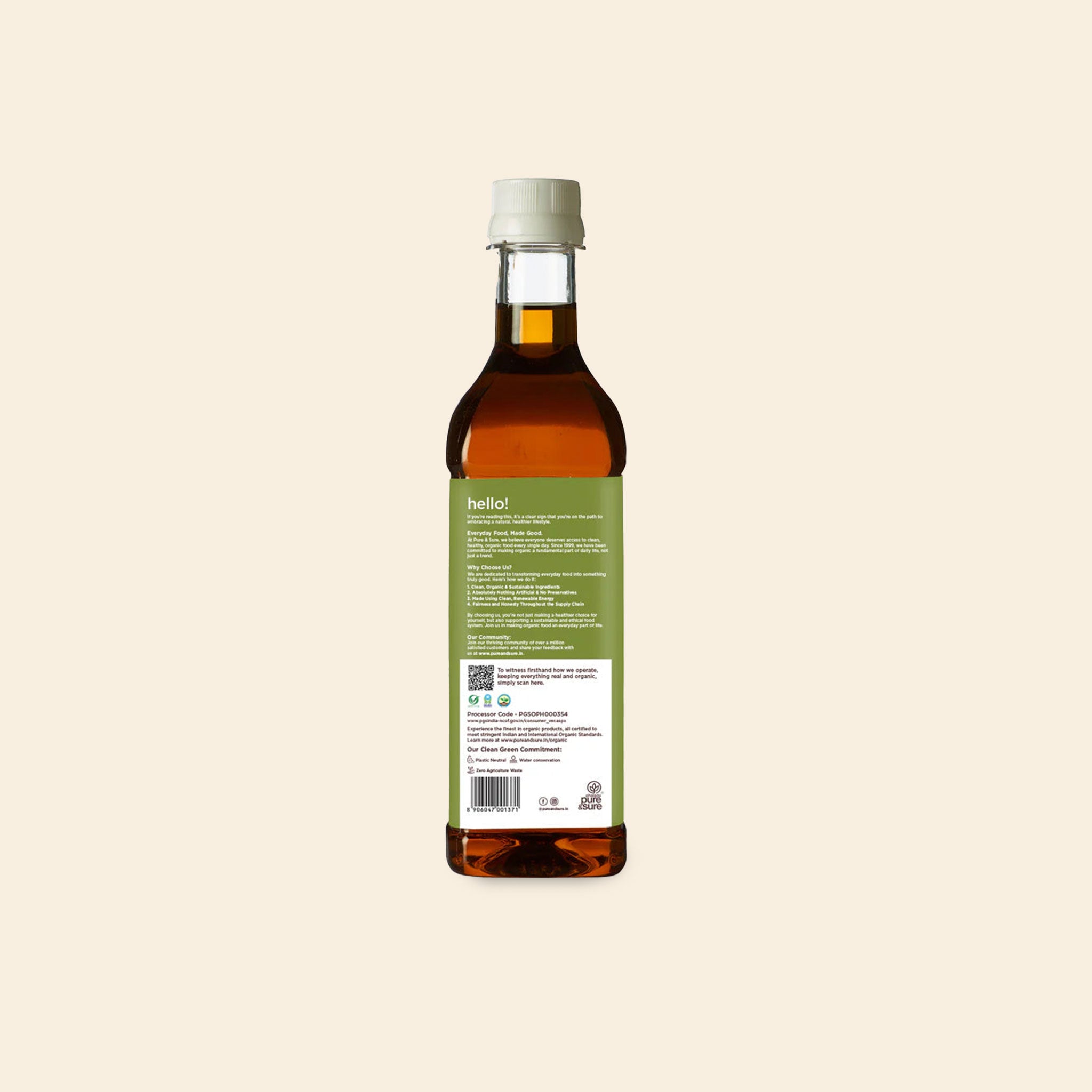 Pure And Sure Sesame Oil 500Ml