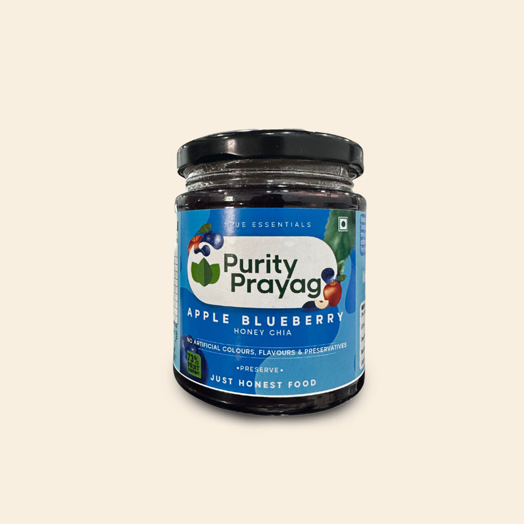 Purity Prayag Apple Blueberry Honey Chia Spread