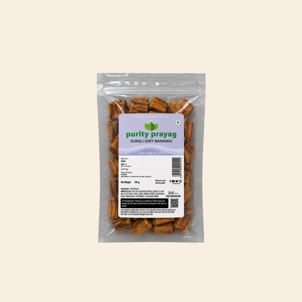 Purity Prayag Banana Dried Sukeli