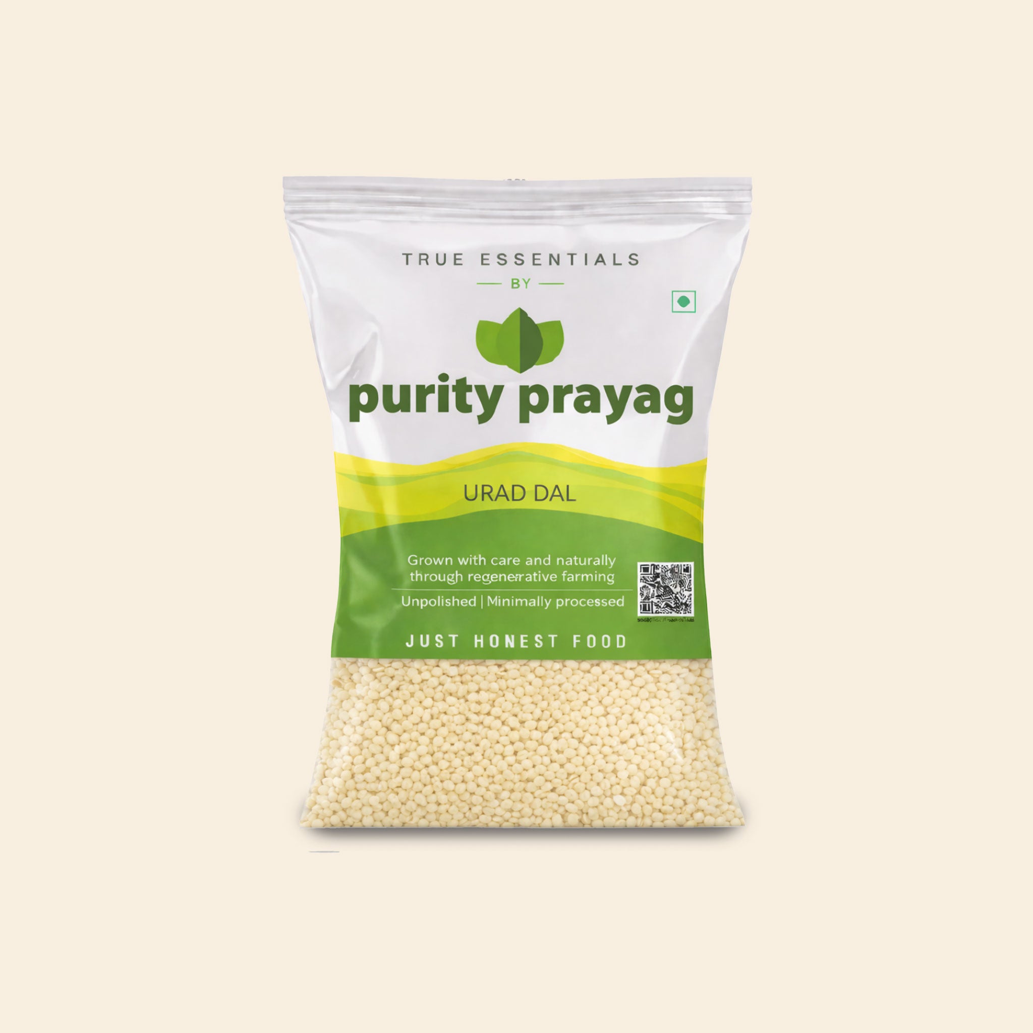 Purity Prayag Green Moong Whole Dal 500 g