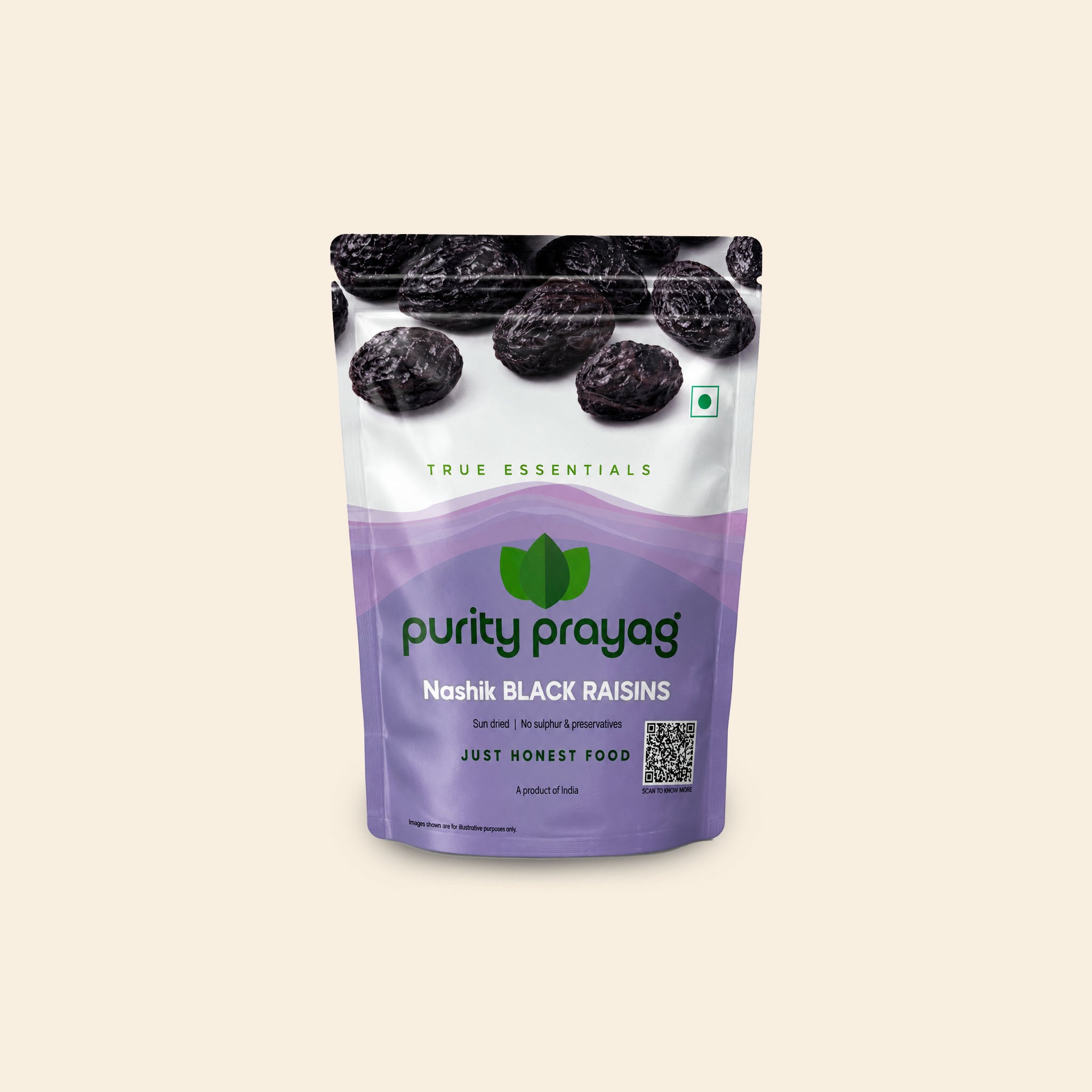 Purity Prayag Nashik Black Raisins 200g