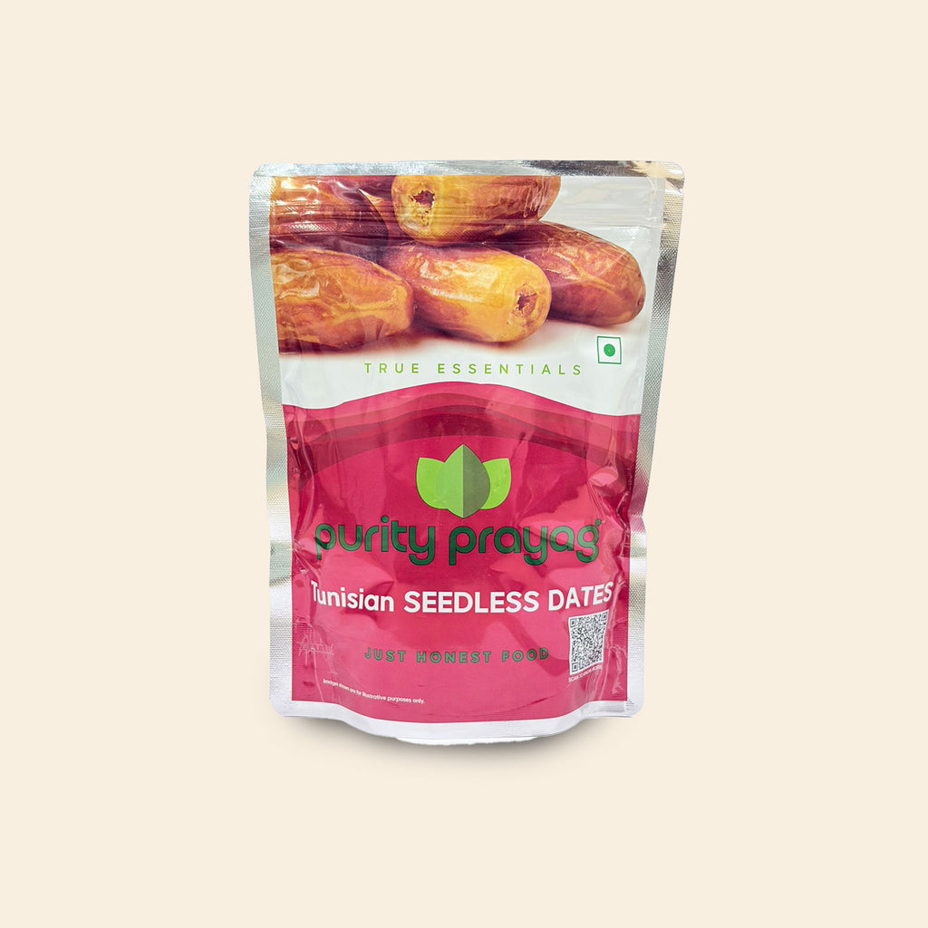 Purity Prayag Seedless Tunisian Dates 500g
