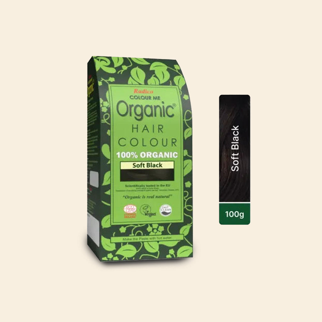 Radico 100 Natural Hair Color Soft Black 100 G